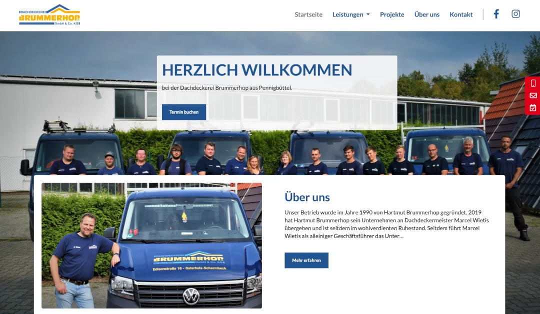 Website Baukasten Brummerhop 01